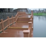 臨沂生態木綠可木廠家直銷 100*20實心戶外地板，構筑彩虹橋般的生態空間